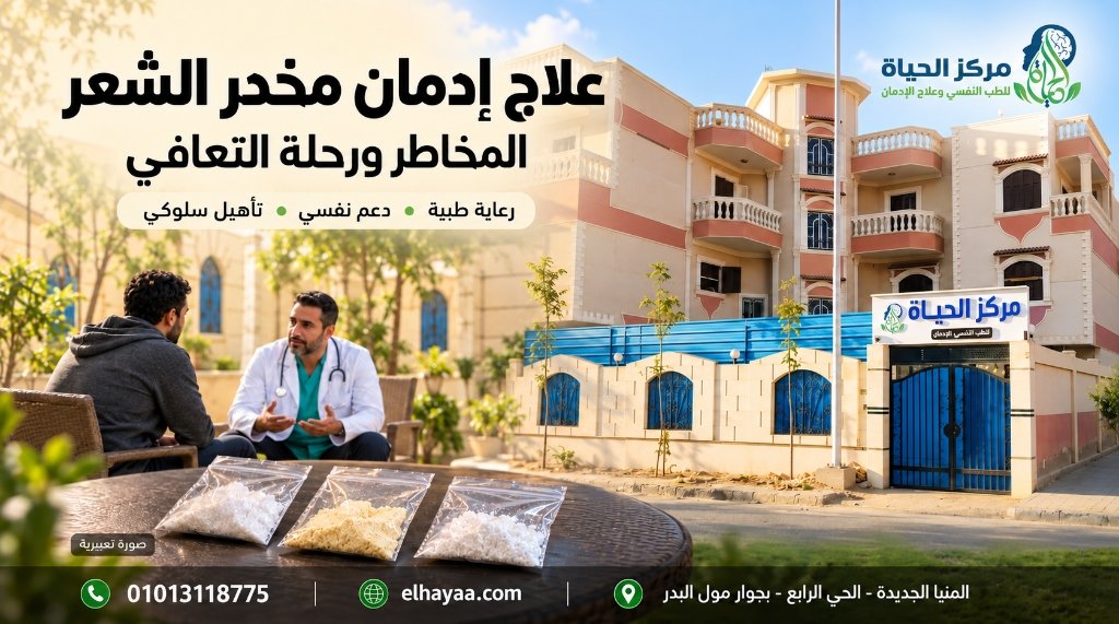 طبيب استشاري بمركز الحياة يناقش مخاطر مخدر الشعر المخلوط بالكيتامين وعينات المسحوق وبروتوكول العلاج والتأهيل بالمنيا والصعيد